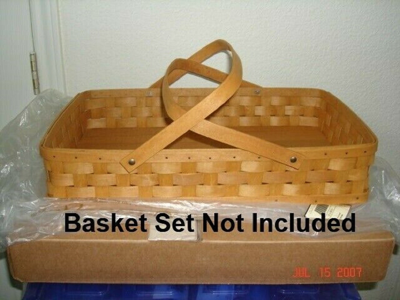 Longaberger Sage Green Solid Large Potluck Basket Liner #2330887 - NEW