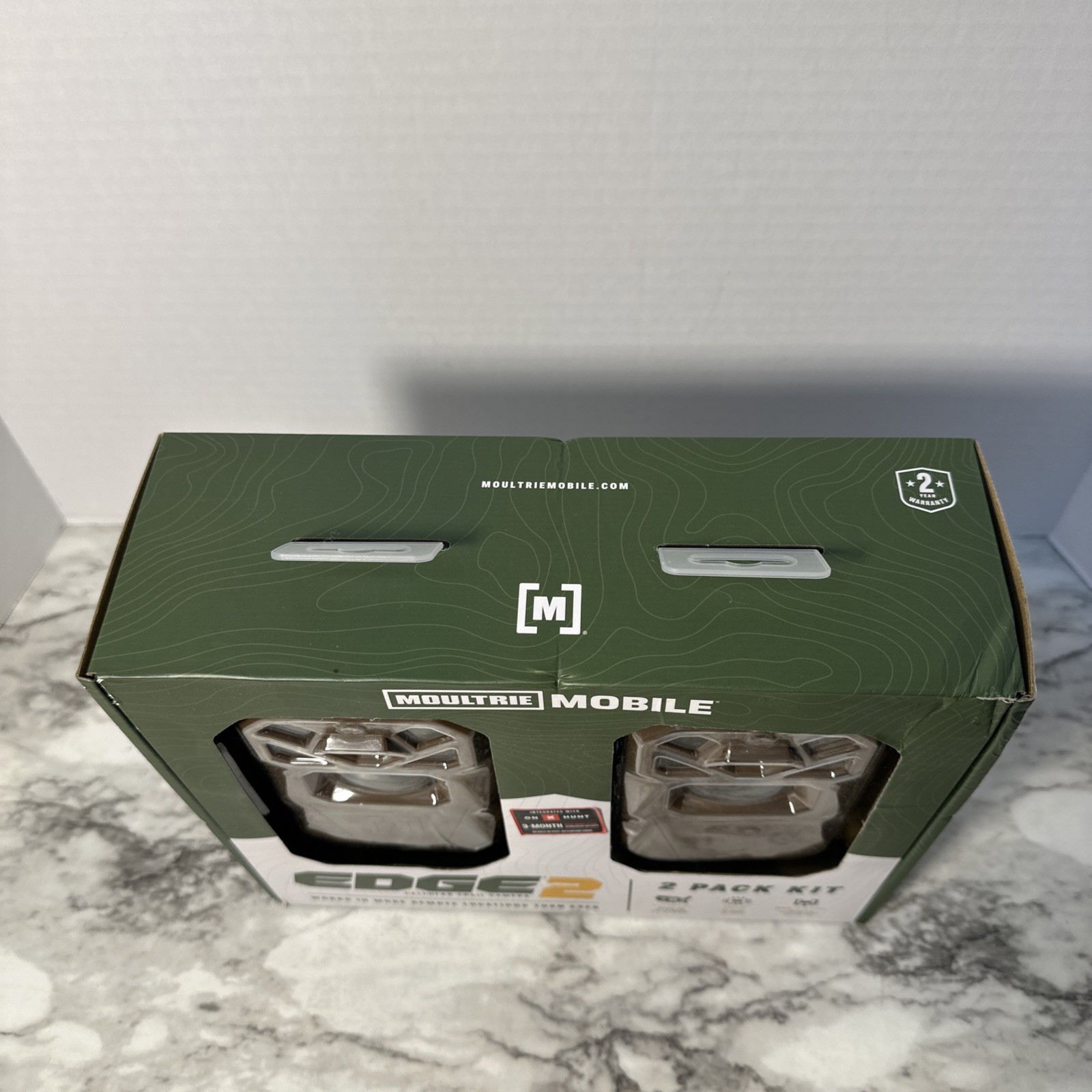 Moultrie Mobile Edge 2 Cellular Trail Camera - MMC-14124- 2 Pack - Brown - NEW