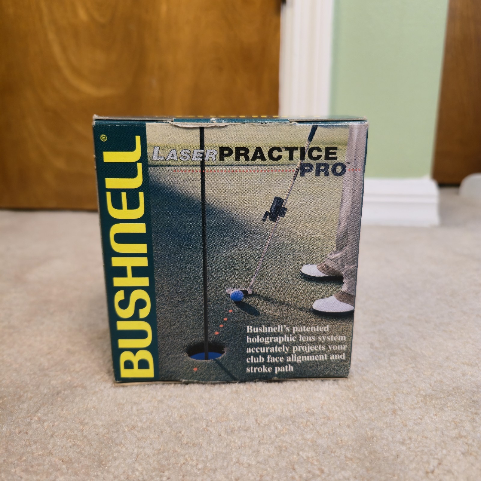 Bushnell Laser Practice Pro - Laser Projects Club Face & Stroke Path Golf Opened