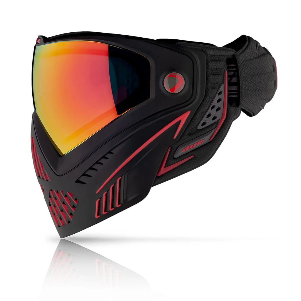 Dye I5 Mask 2.0 - Fire - Black / Red - Paintball