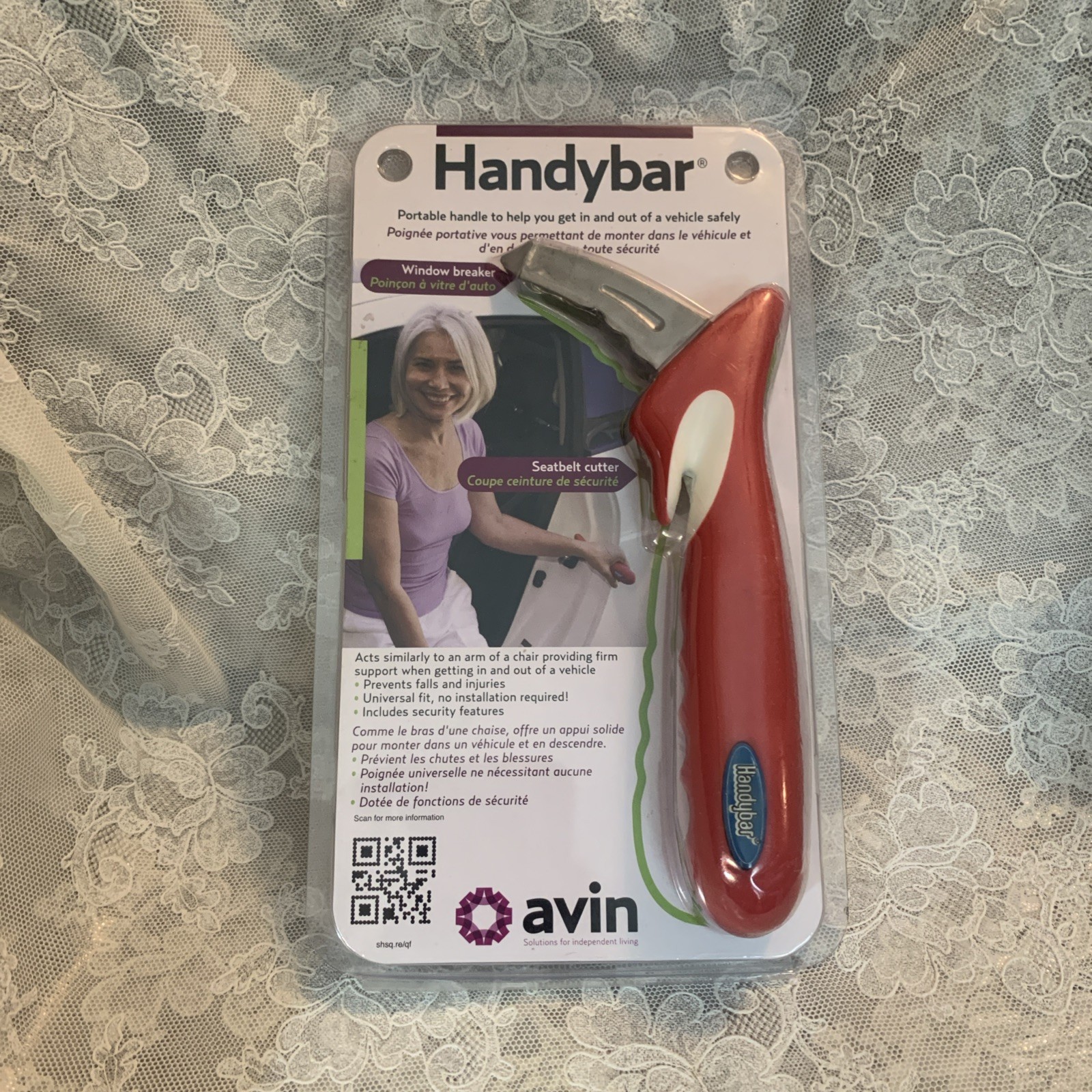 Handybar Safety Bar Tool-Mobility Aids for Seniors Handicap Brand New NIP RARE