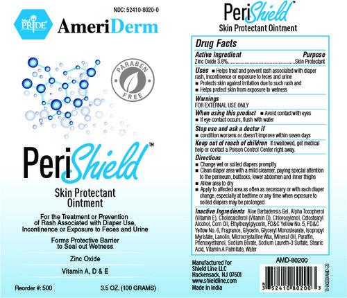 SALE!! Ameriderm PeriShield Barrier Ointment and Protectant Cream EXPIRES 6/2026
