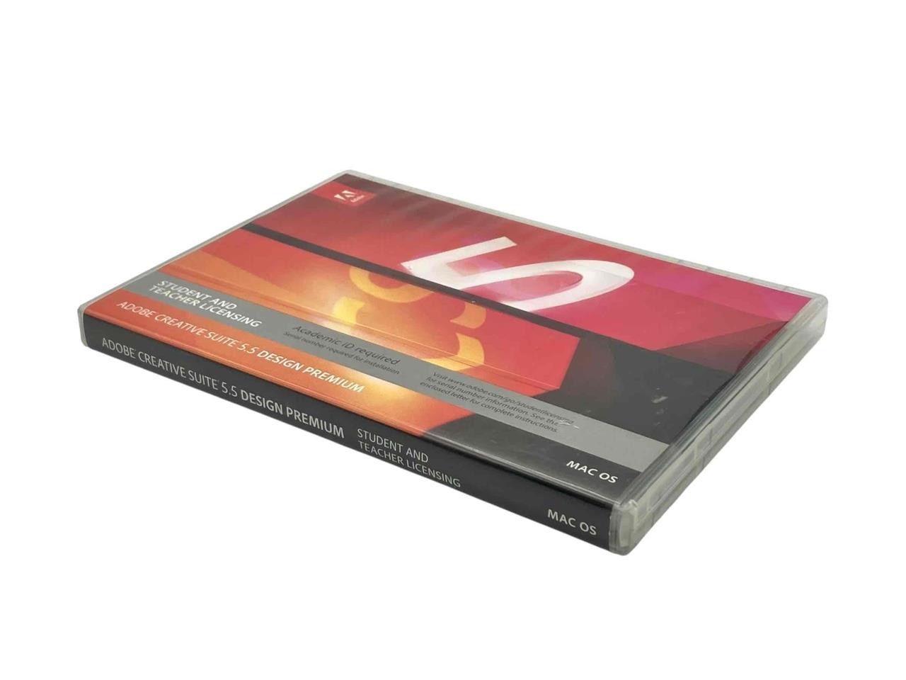 Adobe Creative Suite 5.5 CS5.5 Design Premium For MAC OS Student Teacher