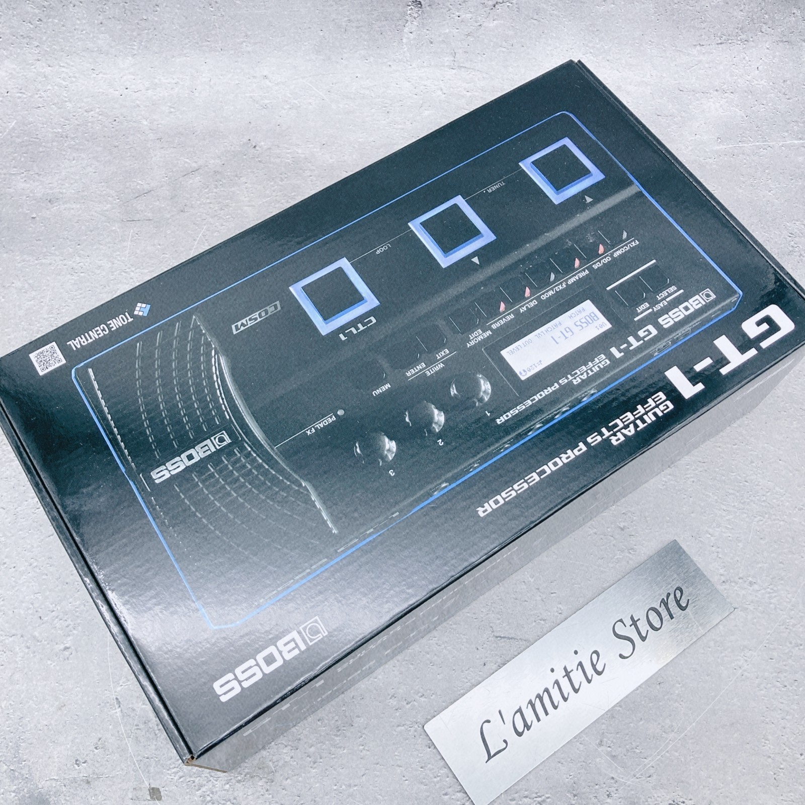Boss GT-1 Guitar Multi-Effects Processor GT1 GT 1 Japan New