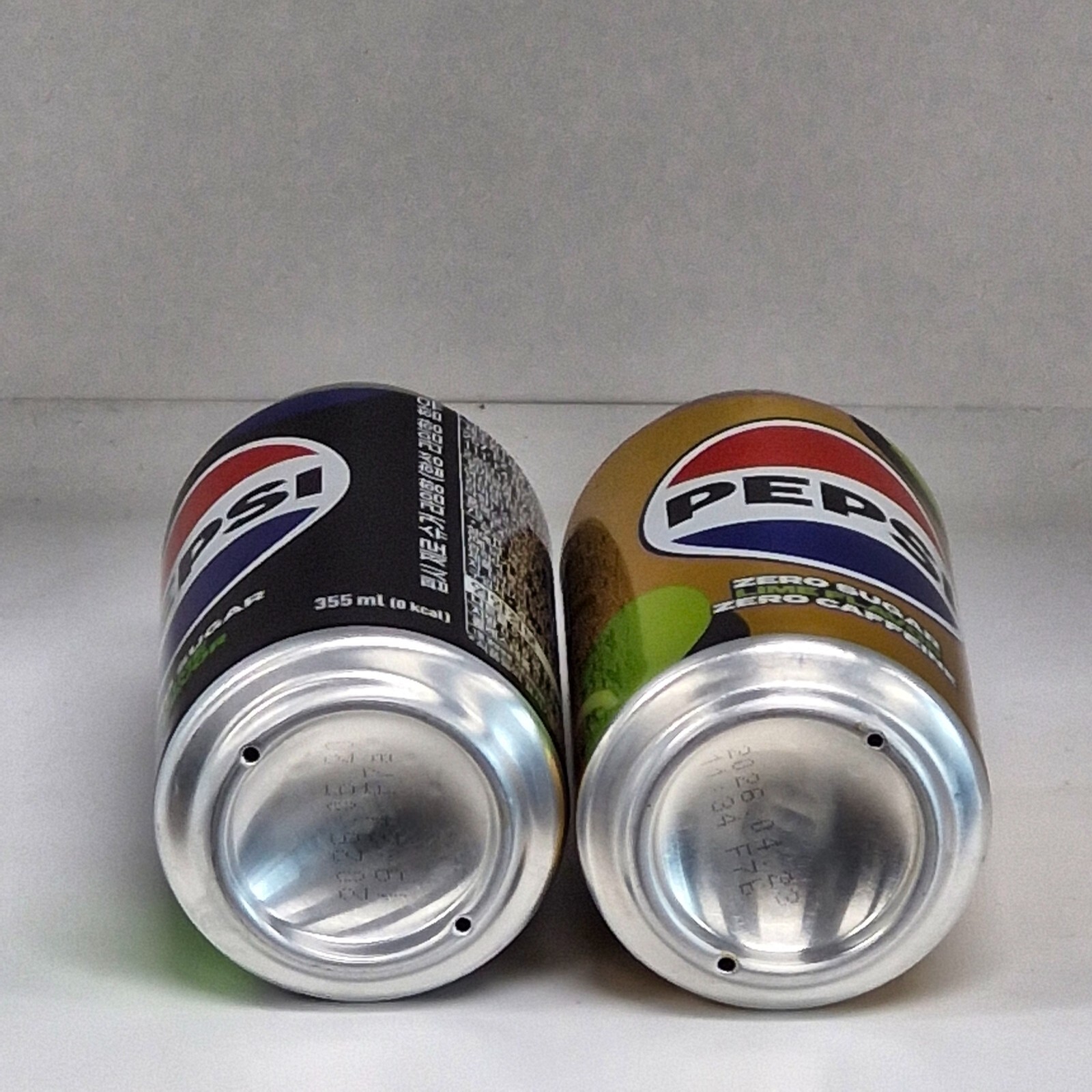 PEPSI Can Empty 355ml. 2pieces set.