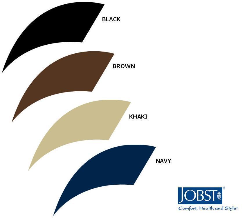 NEW Jobst For Men Mens Knee High Closed Toe 20-30 mmHg Compression Socks Hosiery