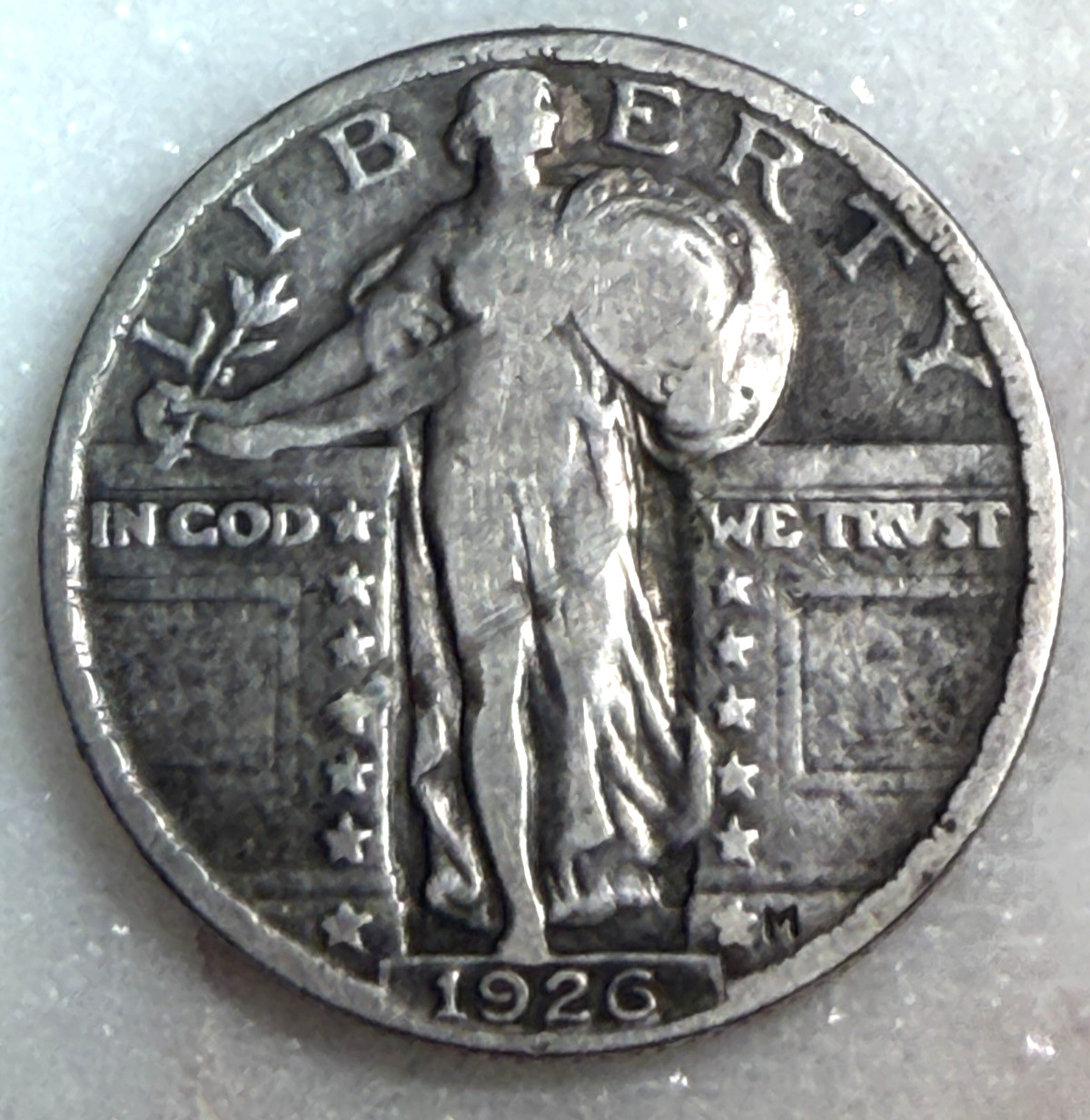 1926 Standing Liberty Silver Quarter