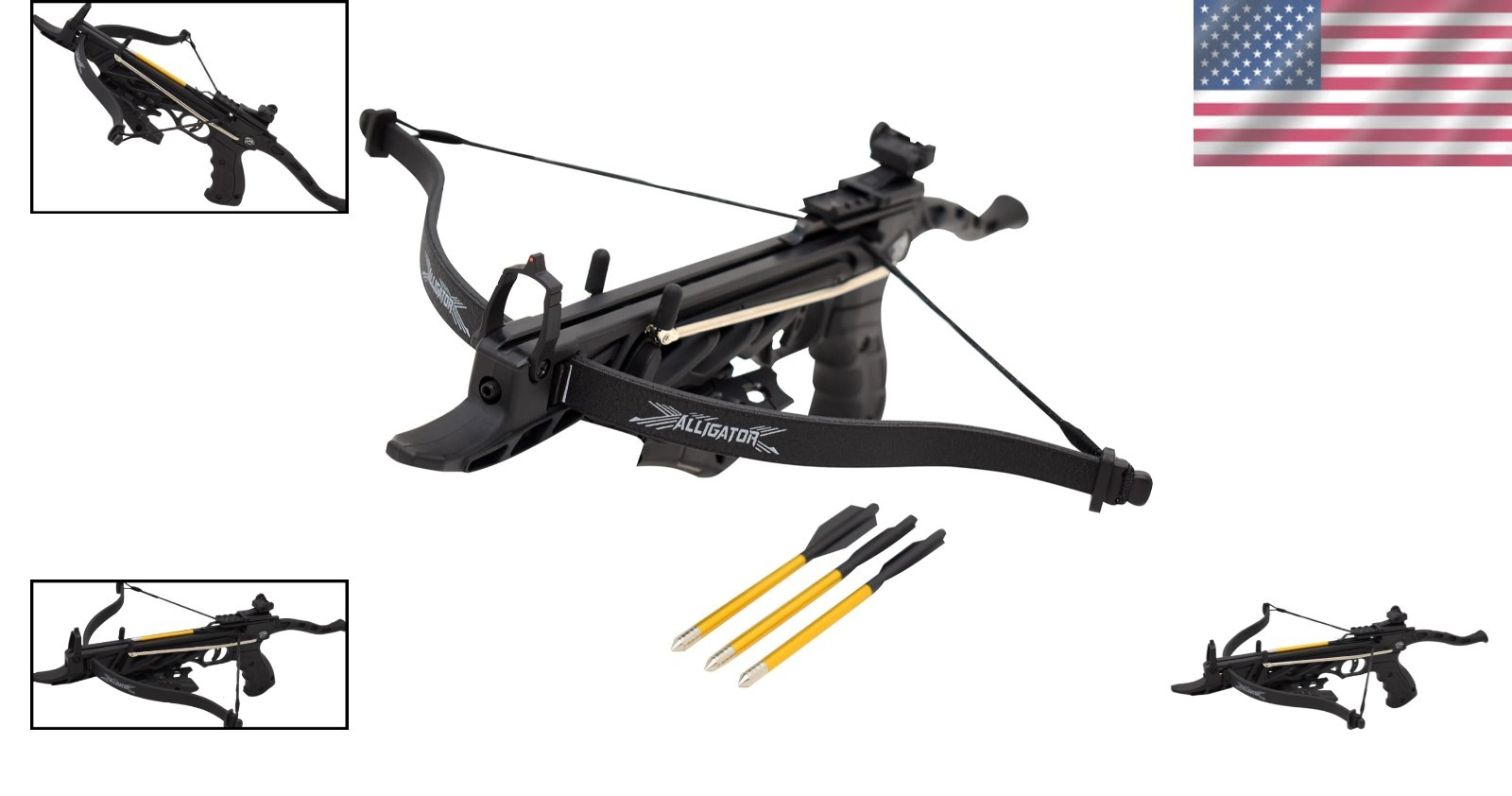Cobra System Tactical Self-Cocking Crossbow – 80 lbs, 225 FPS, Compact & Cust...