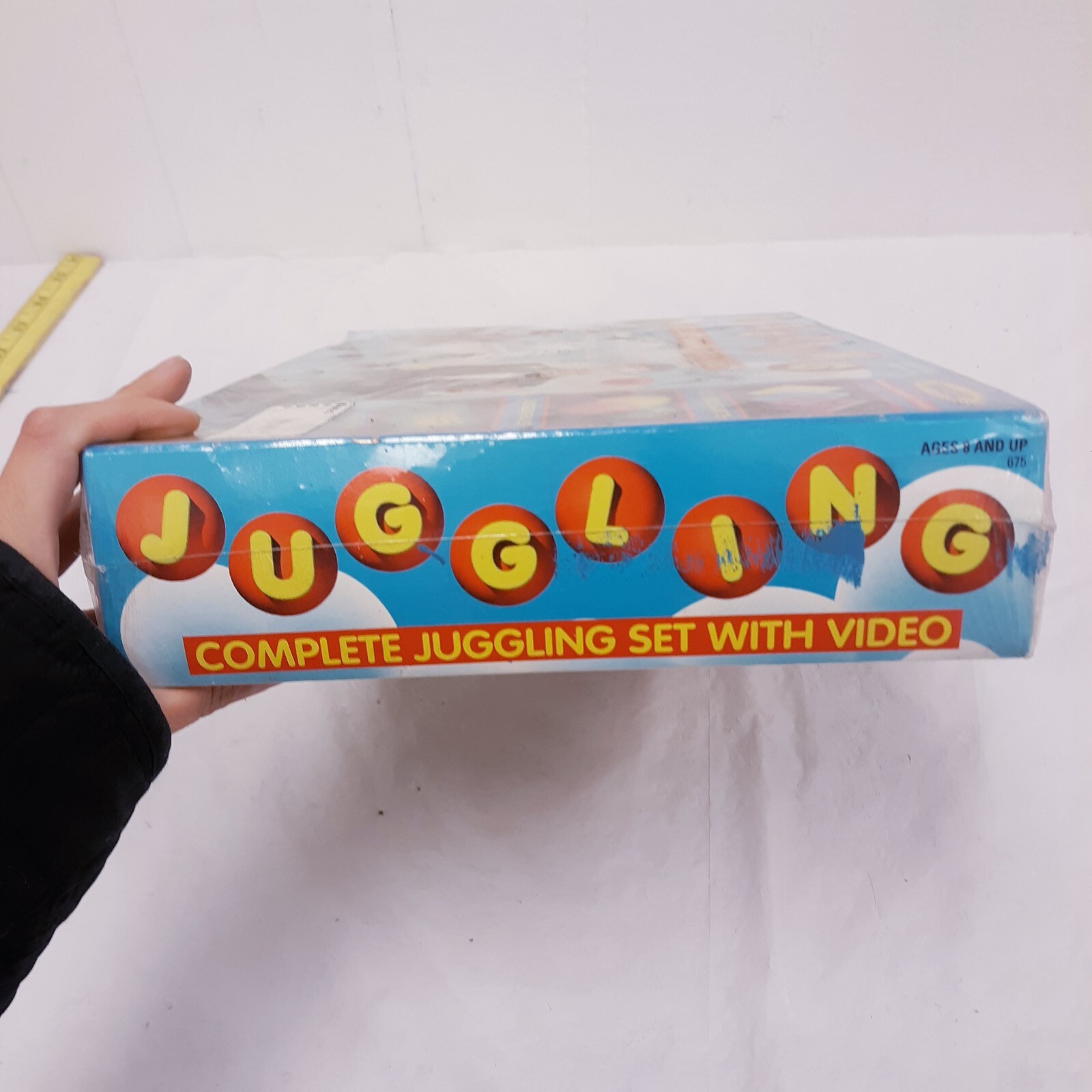 Vintage Complete Juggling Set with video featuring Ken Mate instructor New