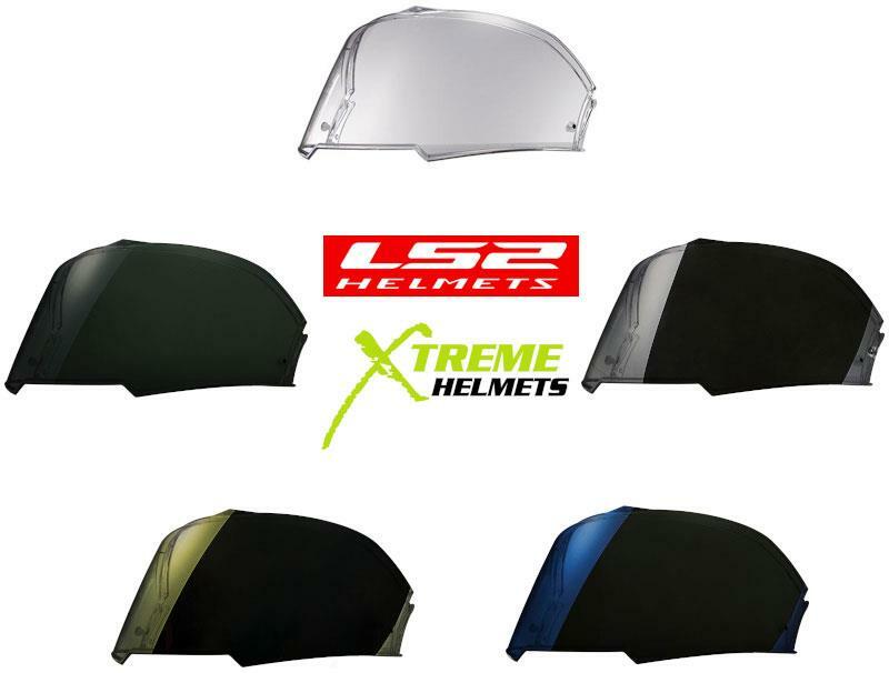 LS2 Valiant II Face Shield Pinlock Ready Replacement Visor for Valiant II Helmet