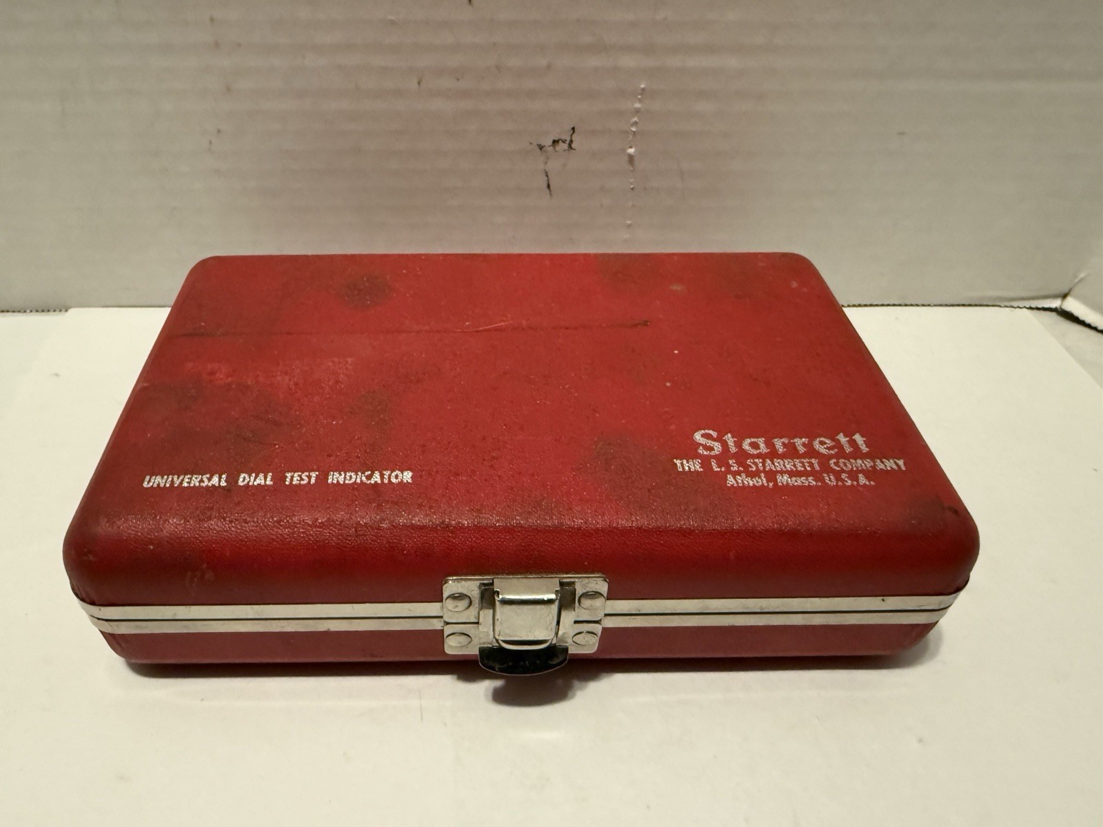Vintage Starrett 196 Universal Dial Test Indicator