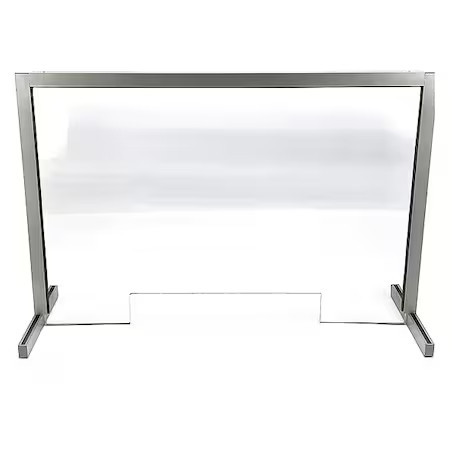Glas-Col 108C Dps48 Acrylic Shield Barrier With Pass Thru