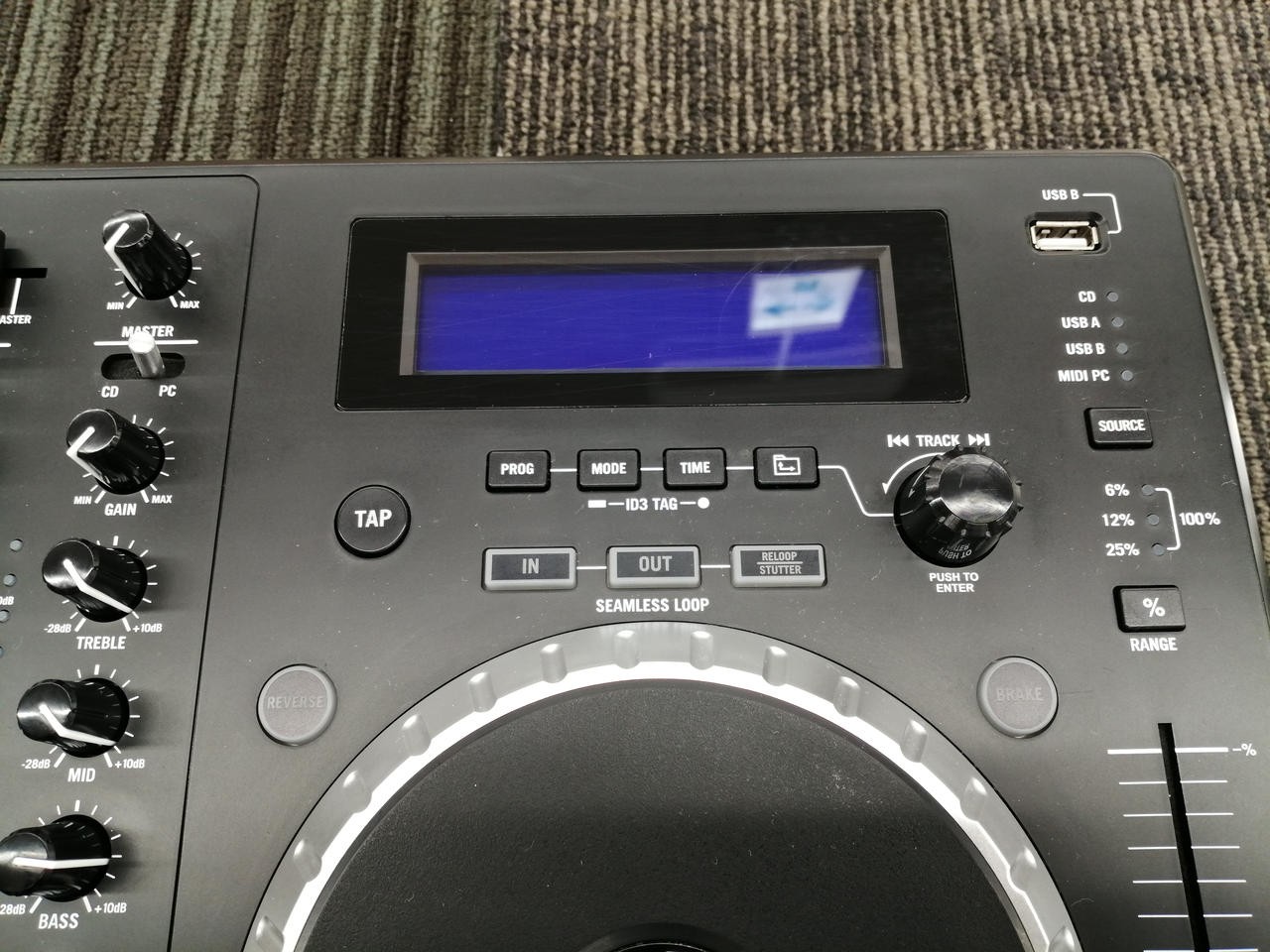 Numark MixDeck Express DJ Controller – CD/USB/Computer Standalone DJ System