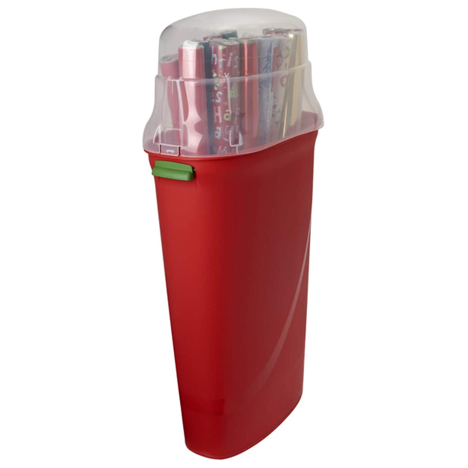 HOMZ 30-Inch Vertical Gift Wrap Storage Container, Wrapping Paper Bin, 2 Pack