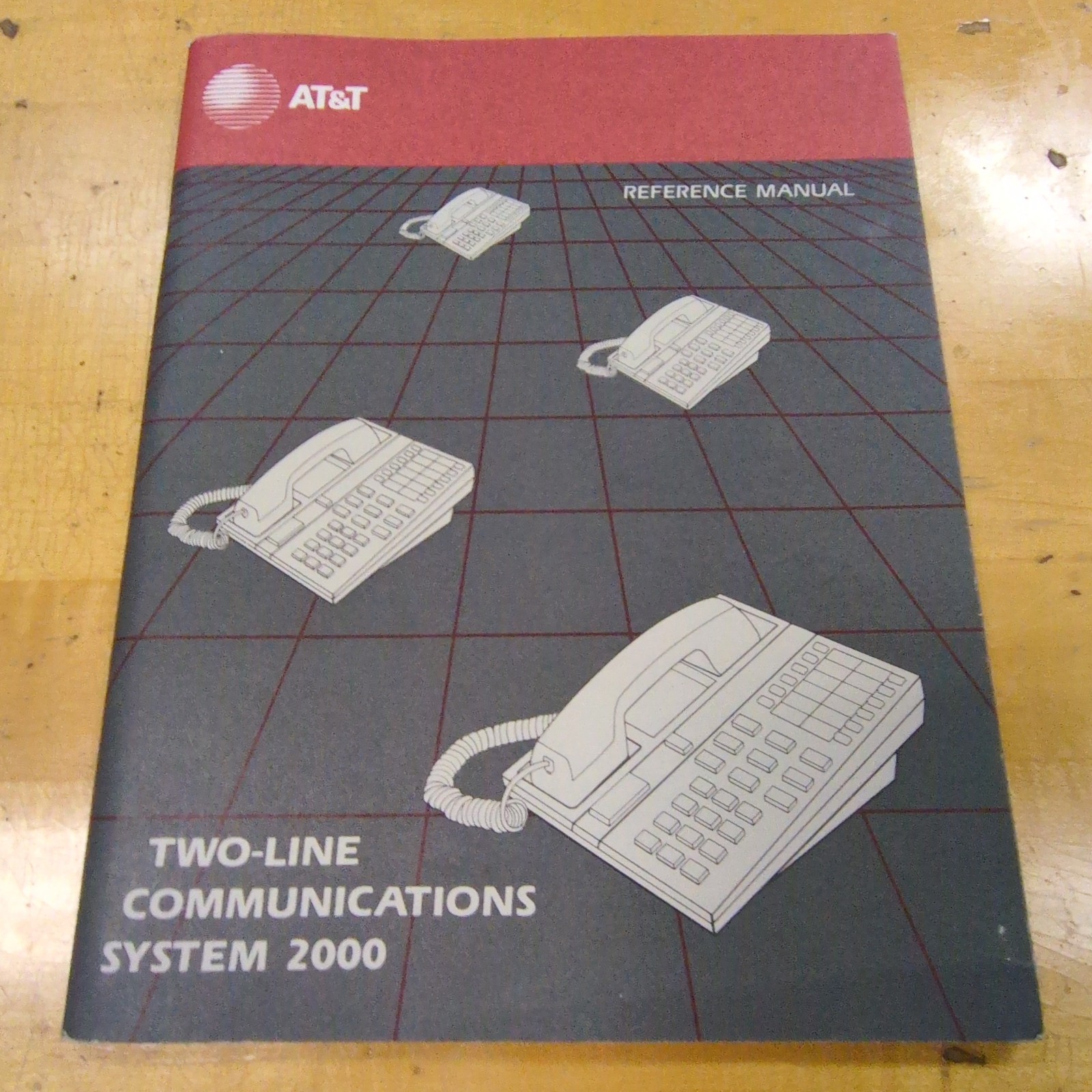Vintage Owner’s Guide AT&T Two-Line Communications System 2000