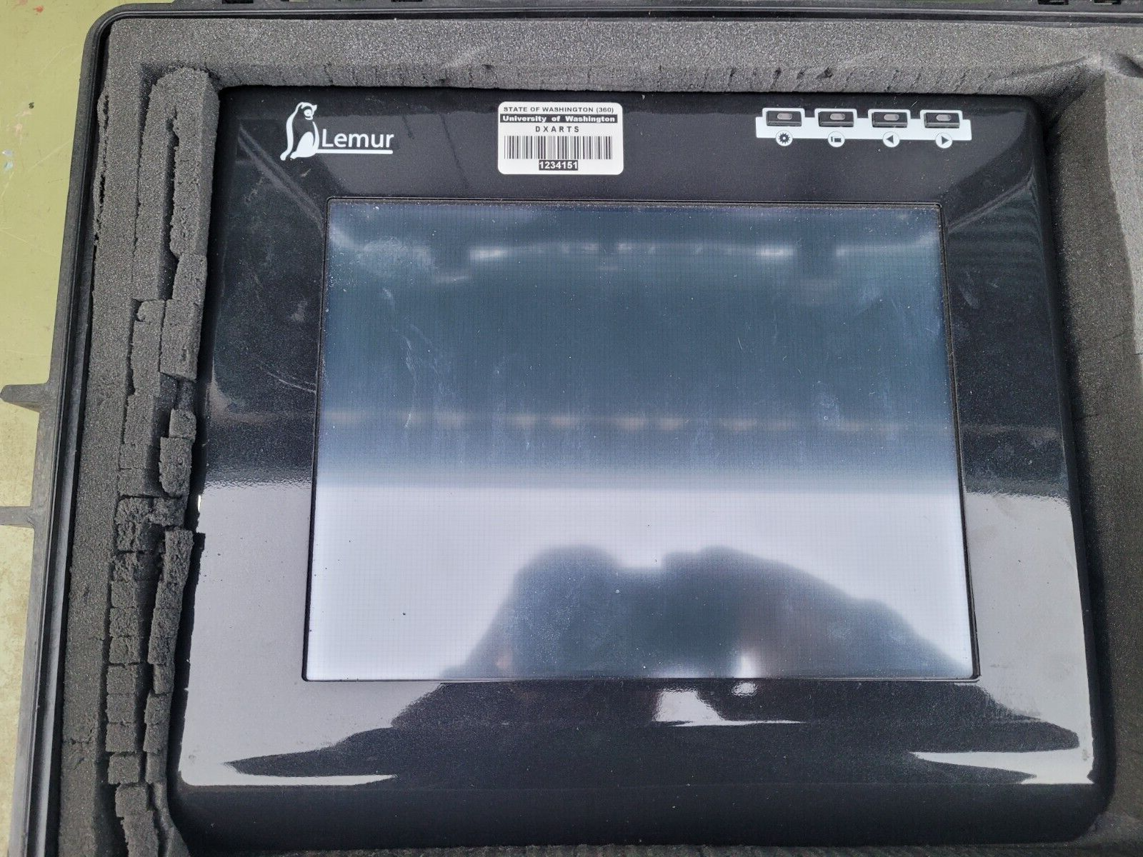 JazzMutant Lemur Touch Control Surface midi/osc controller Cables Pelican Case