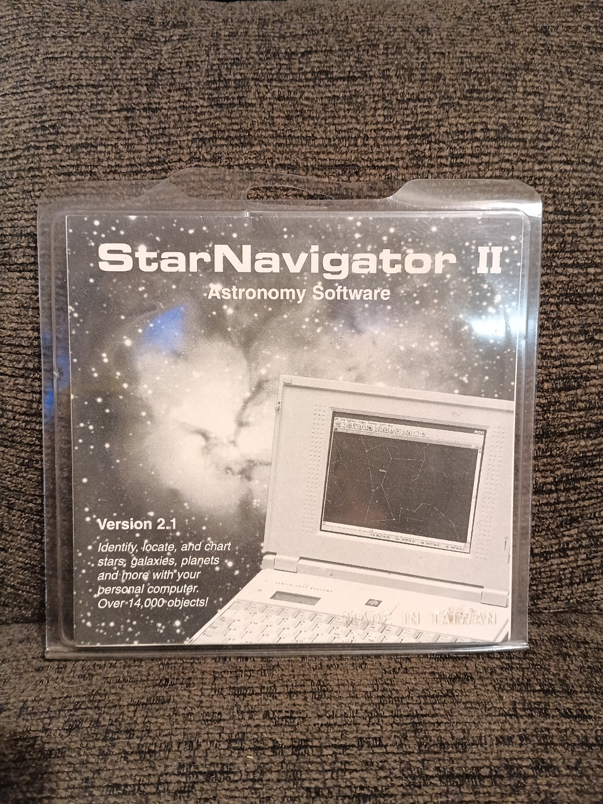 Star Navigator II Astronomy Software Version 2.1 - 3.5 floppy Disk - Meade 1997