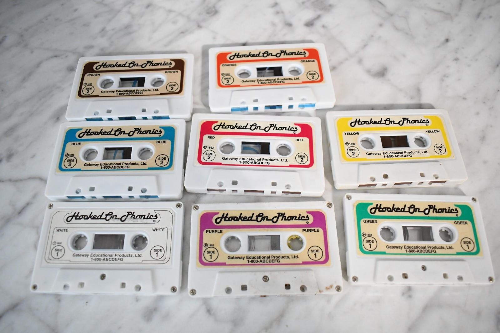 HOOKED ON PHONICS: Replacement Part: 1992 Cassette Tapes