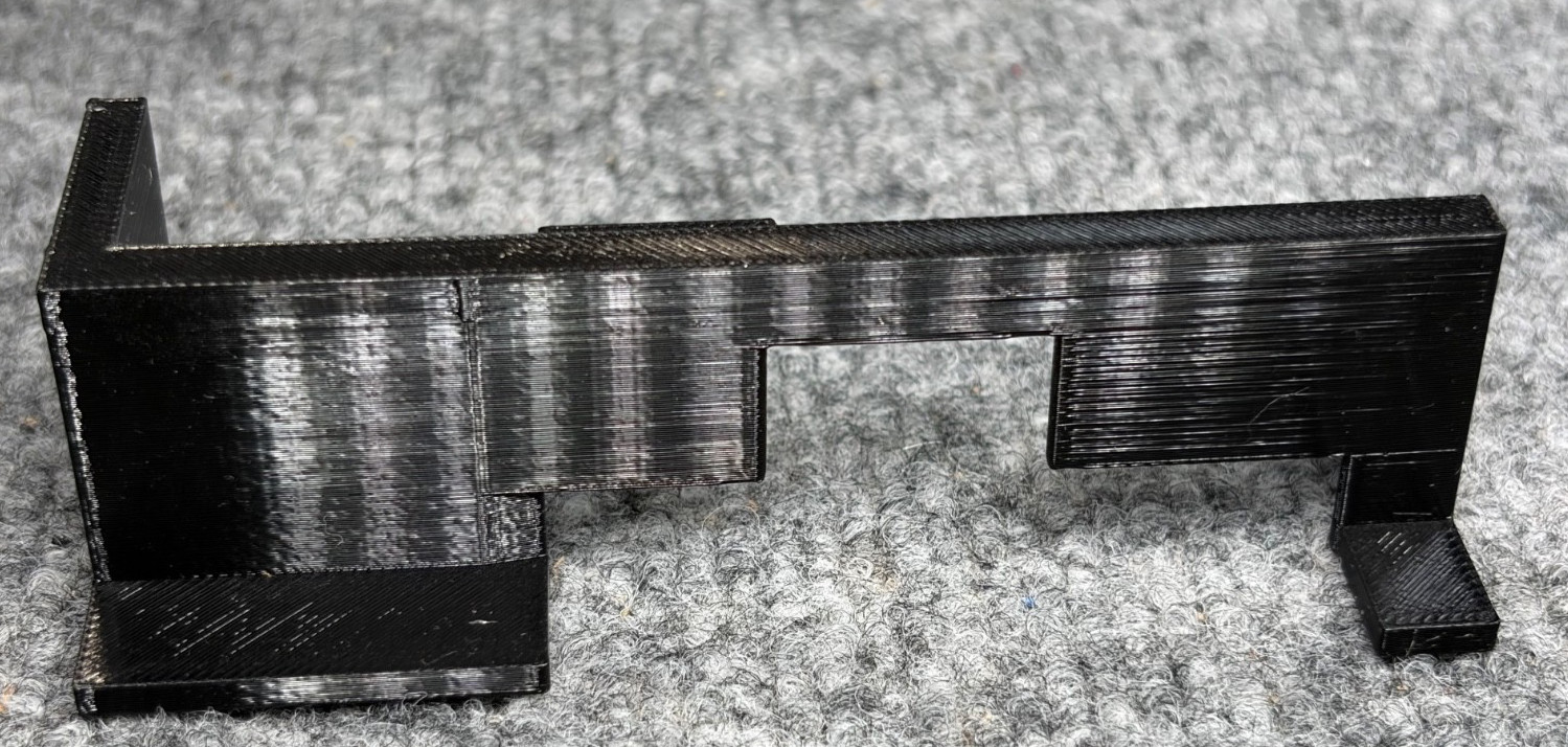 3D printed Bracket For Startech.com IDE2SATA Adapter & 3.5" HDD In Original Xbox
