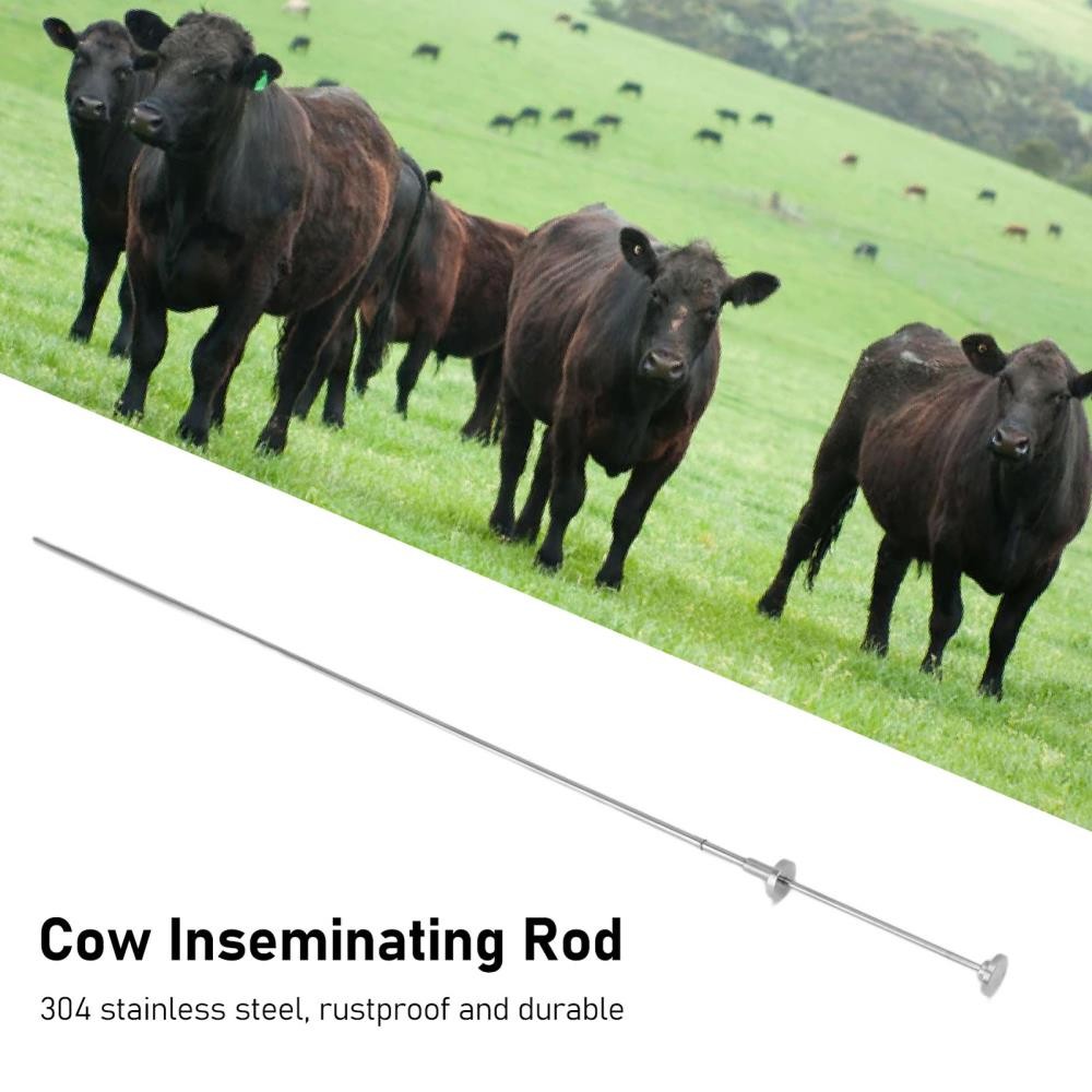 Farm Universal Cow Inseminating Rod Artificial Animal Breeding Tool 0.25ML╏
