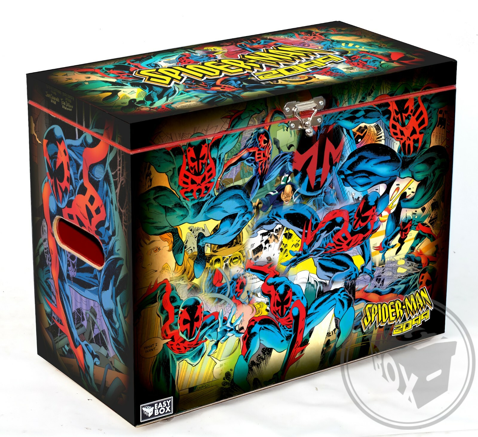 Spider-Man 2099 - Large Comic Book Hard Storage Box Chest MDF