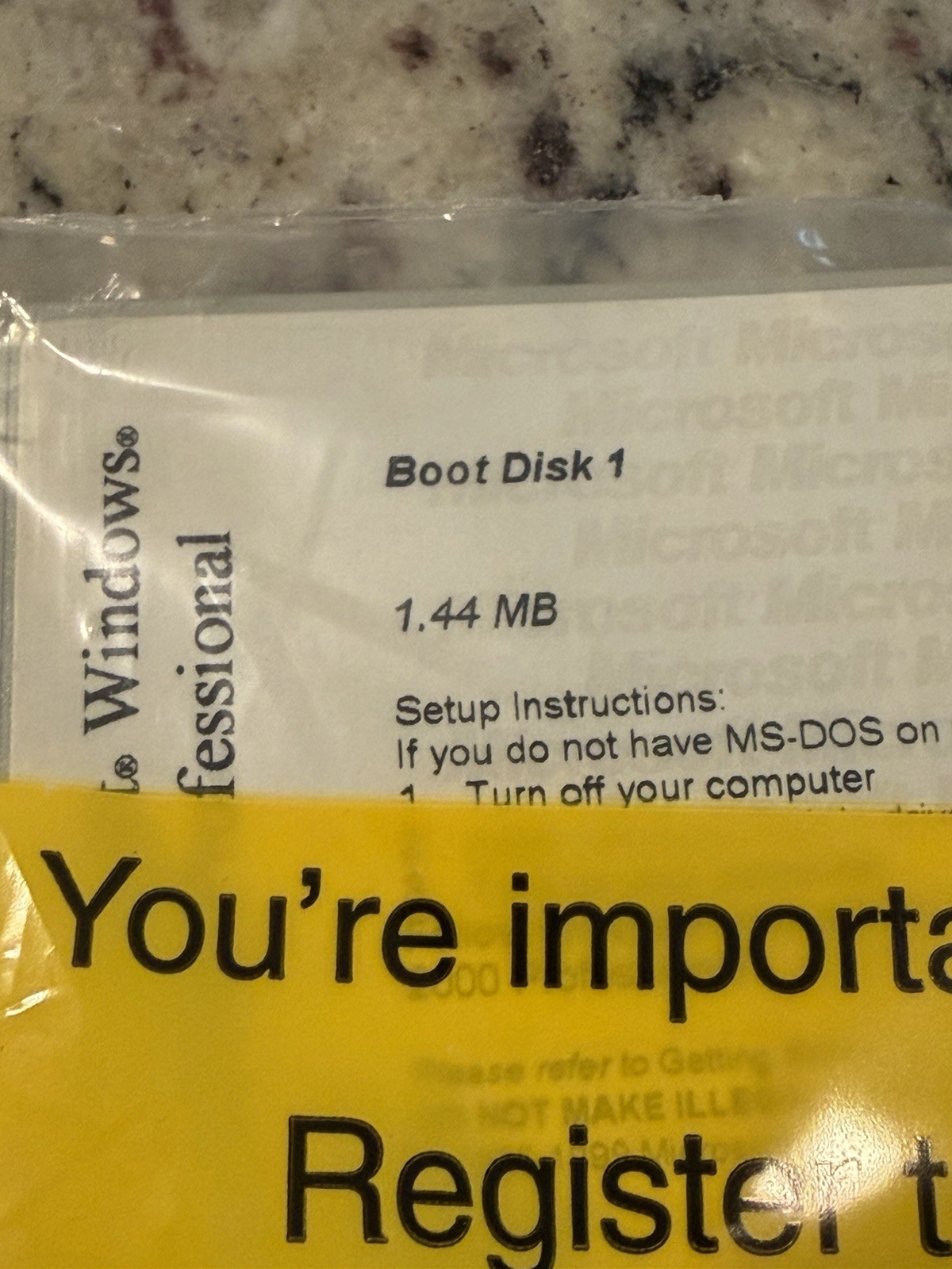 Microsoft Windows 2000 Professional Server on 1.44 MB Floppy Disks New