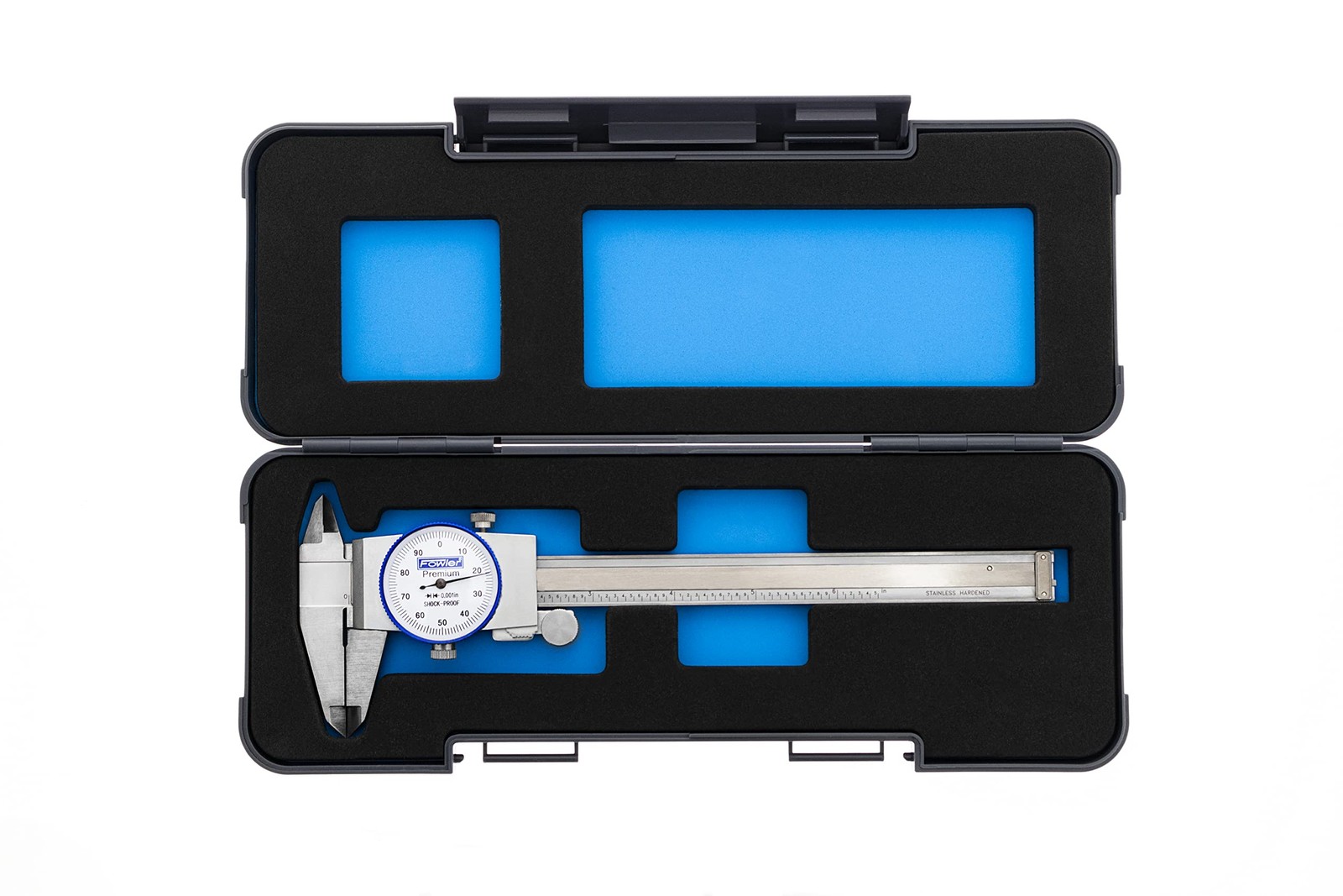 52-008-706-0, Premium Dial Caliper With 0-6" Measuring Range (White)