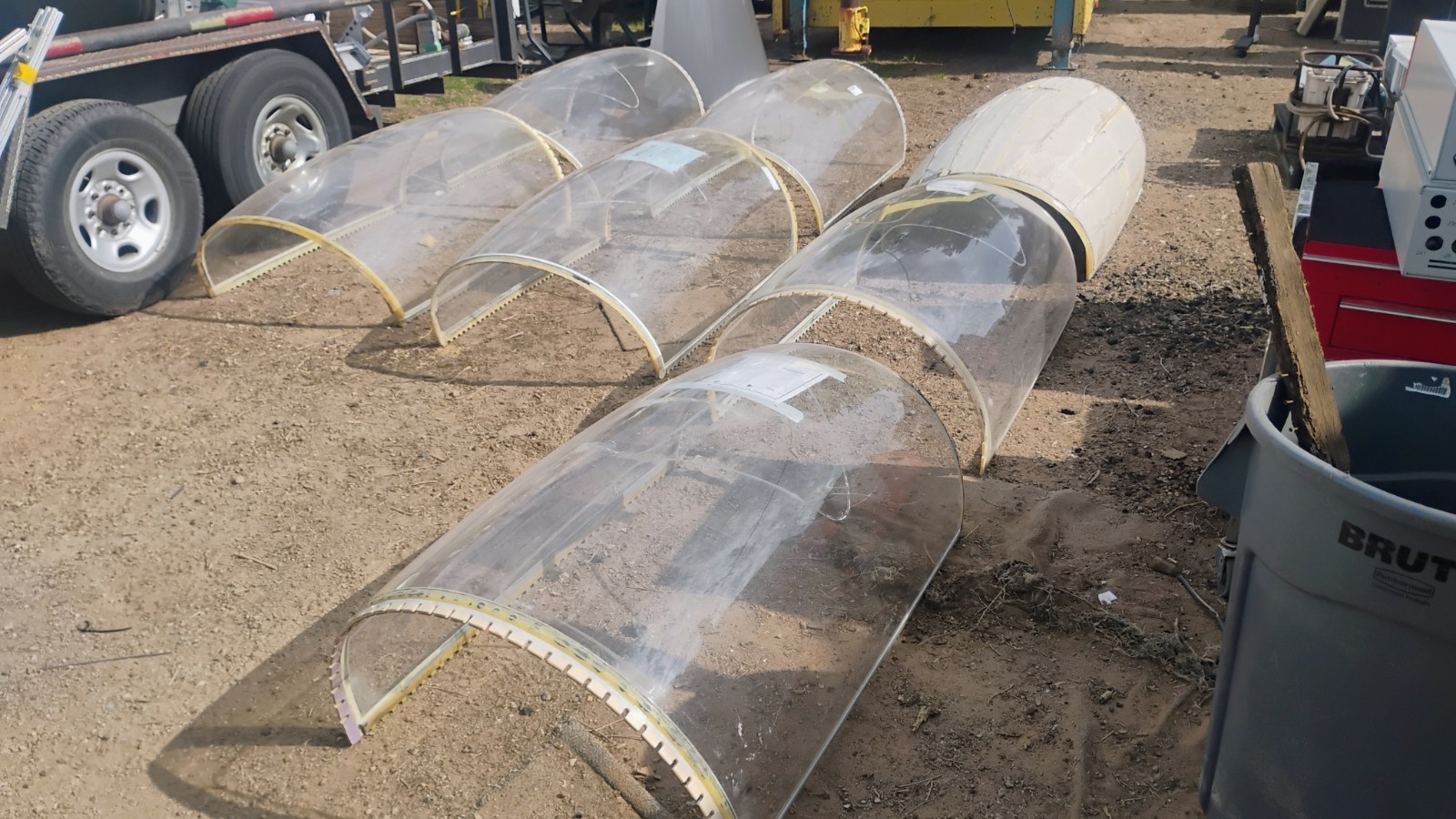 Northrup Grumman Systems 2-13201-49 Front Panel Canopy For the T-38 Trainer