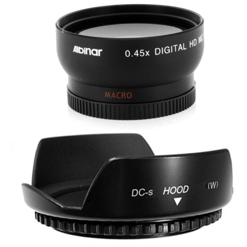 Screw 52mm Hood Flower Petal,Wide Angle Lens for Nikon D7000 D300 D3200 D90 D60
