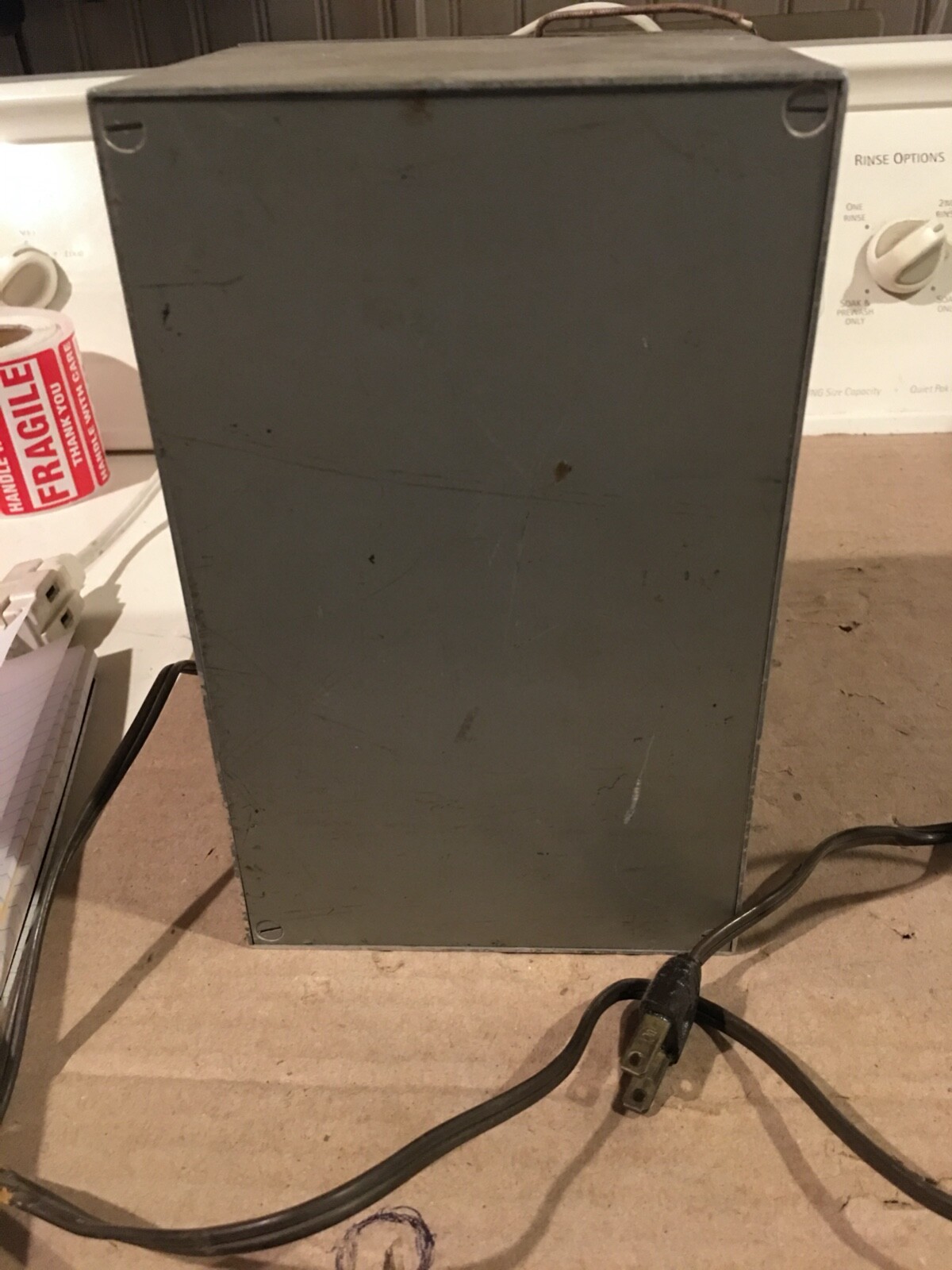 SIMPSON AC MILLI VOLTMETER in metal case , used