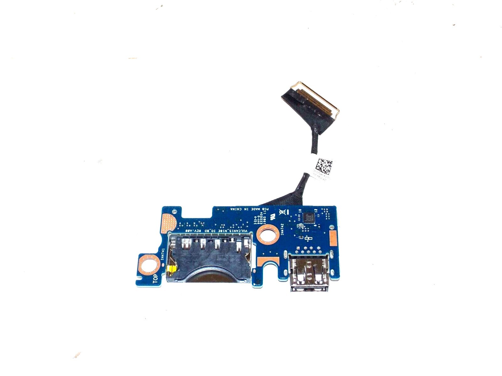 Dell OEM G5 15 5590 7550 USB port & Card Reader I/O Board & Cable AMA01 4DDHW