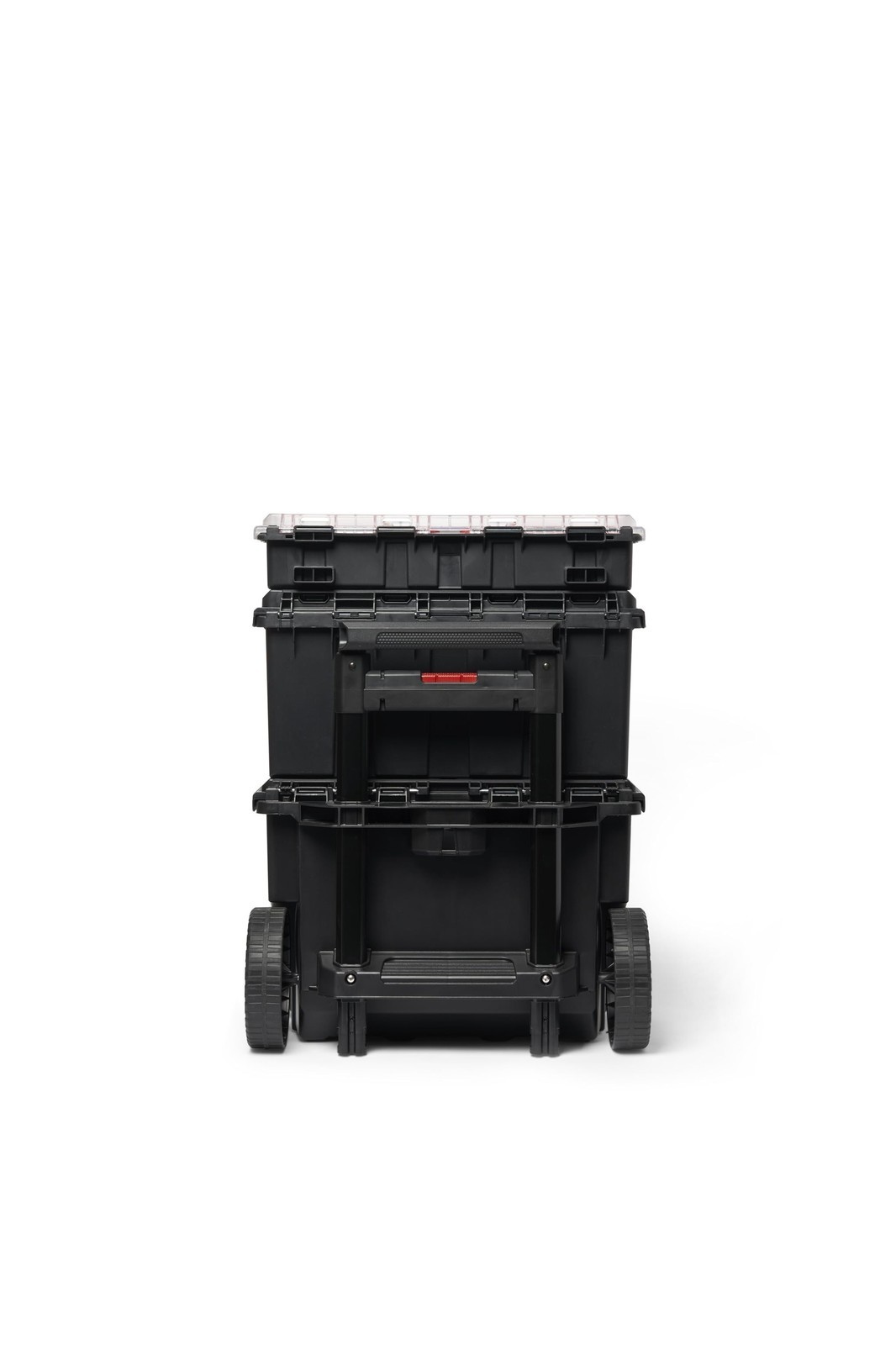Keter Stack N’ Roll 3-Piece Rolling Tool Box System – Stackable Modu