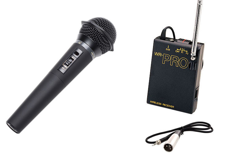 Pro GL2 WHM XLR M wireless handheld microphone for Canon XL H1 H1A H1AS XL1S XL2