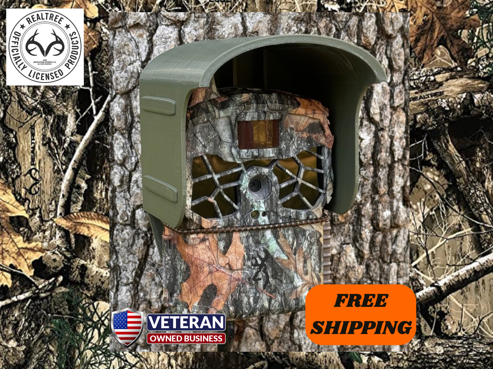 BROWNING DEFENDER RIDGELINE GAME CAMERA RAIN SUN SHIELD COVER DEER TRAIL