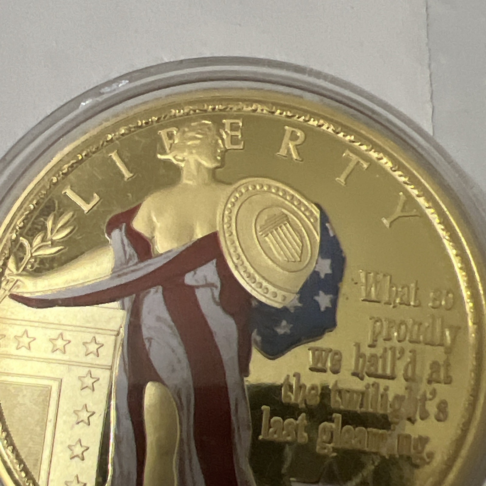 American Tribute Our National Anthem Token