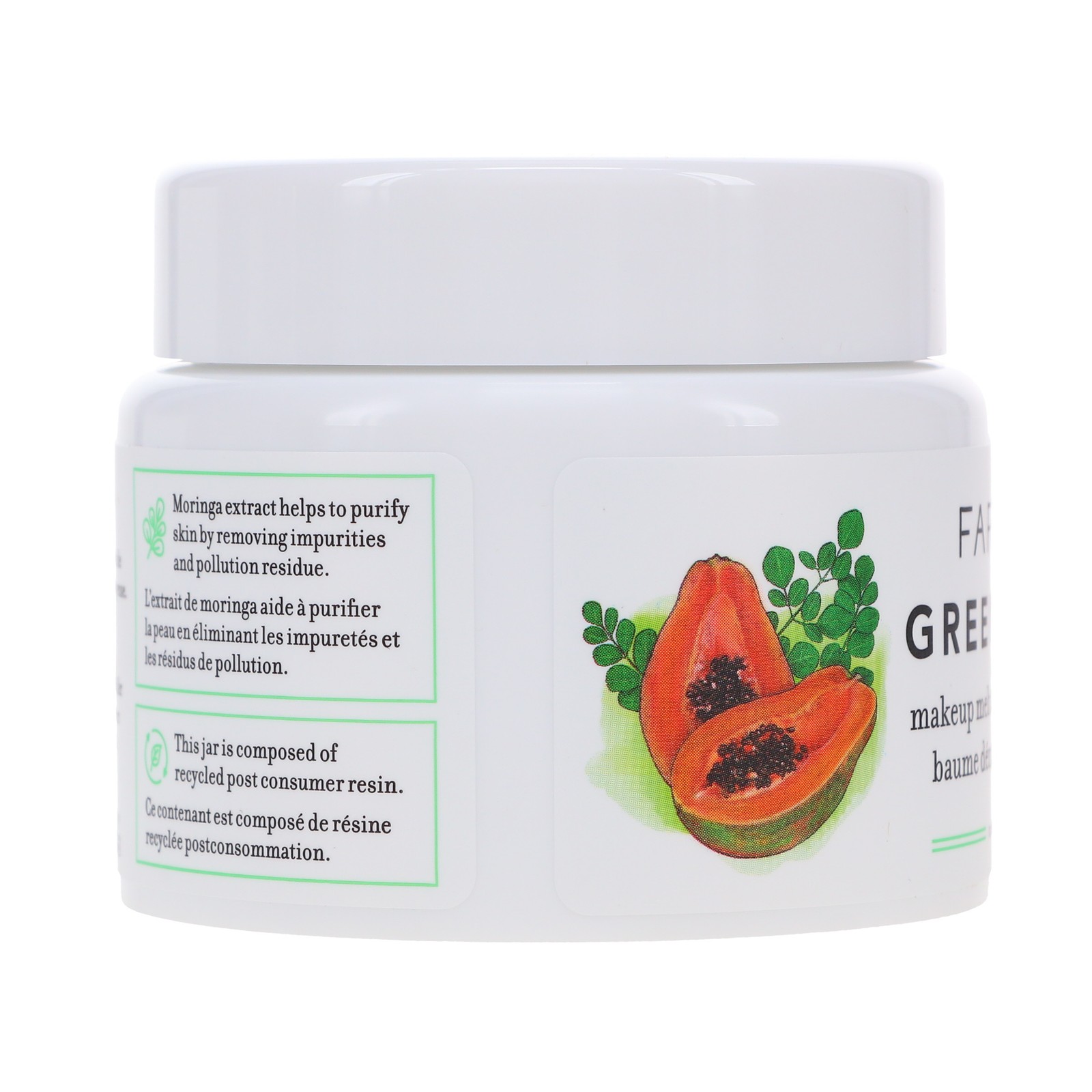 FARMACY GREEN CLEAN MAKEUP MELTAWAY CLEANSING BALM 3.4 OZ