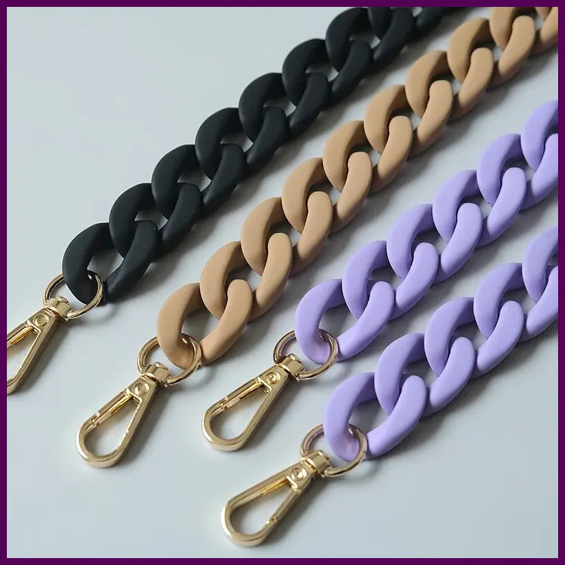 40cm Women Bag Strap Replacement Long Panel Wide Bag Chain Advanced Chain
