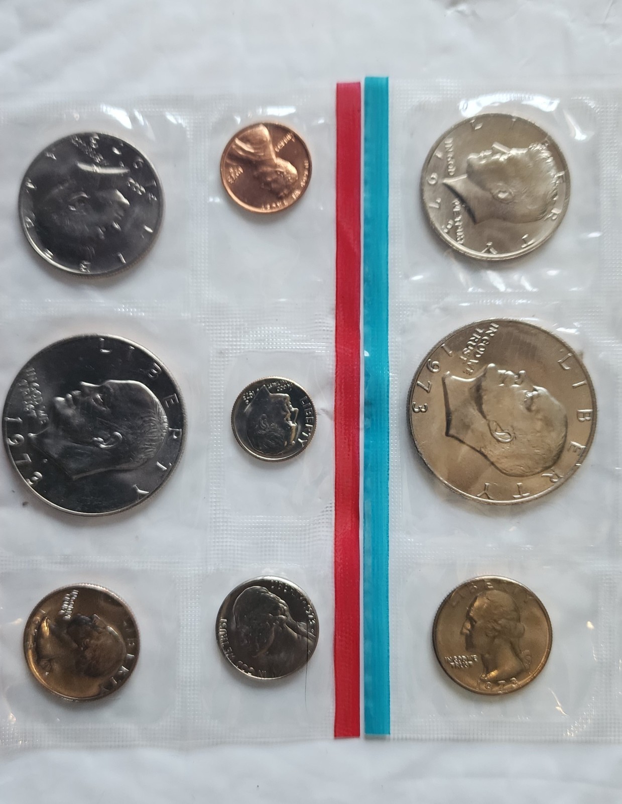 1973 Uncirculated Coin Set U.S Mint Original Government Packaging OGP