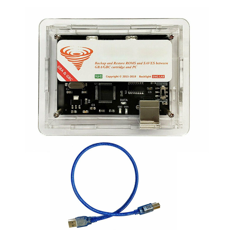 Flash Boy 3.1 Cyclone GBC&GBA ROMS Gameboy Cartridge Flasher Dumper & USB Cable