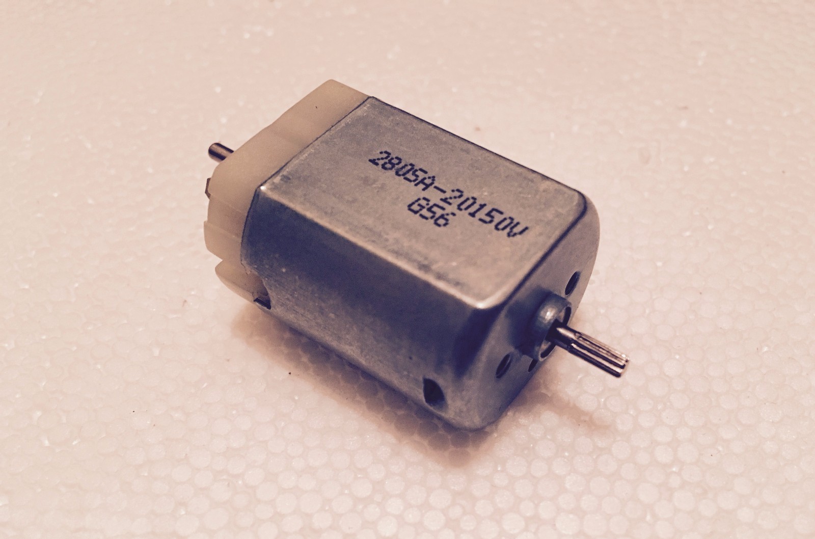 ICT A6 / N6 / S6 / PA7 Replacement Motor With Gear - Mabuchi-Type FK-280 Motor