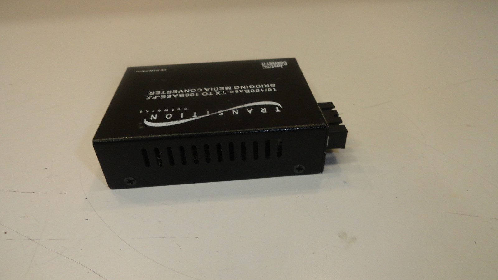 Transition Networks 10/100Base-TX to 100Base FX Bridging Media Converter Module