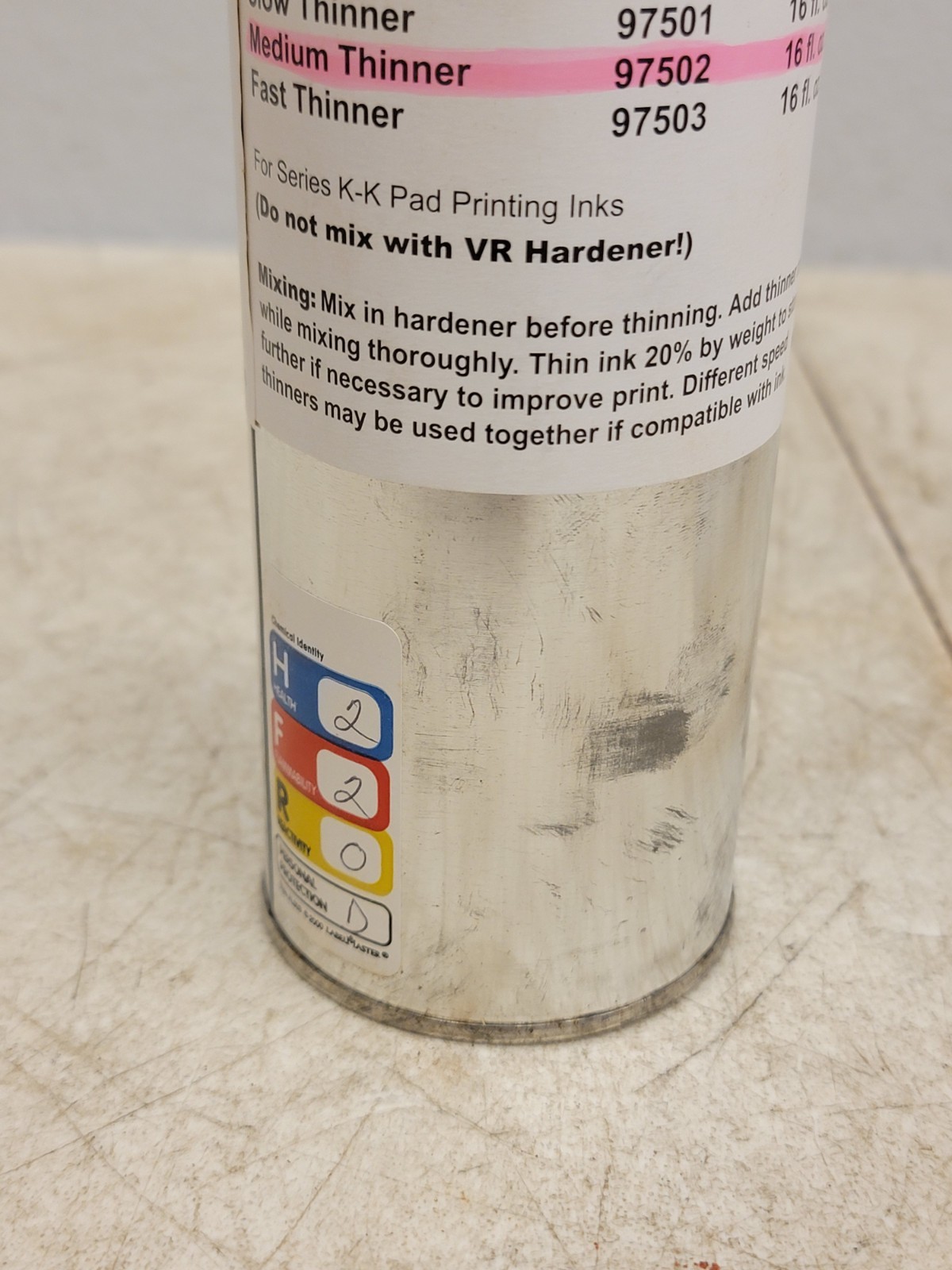 Printa Systems VR Ink Thinner (VR-97701) + Medium Thinner 97502