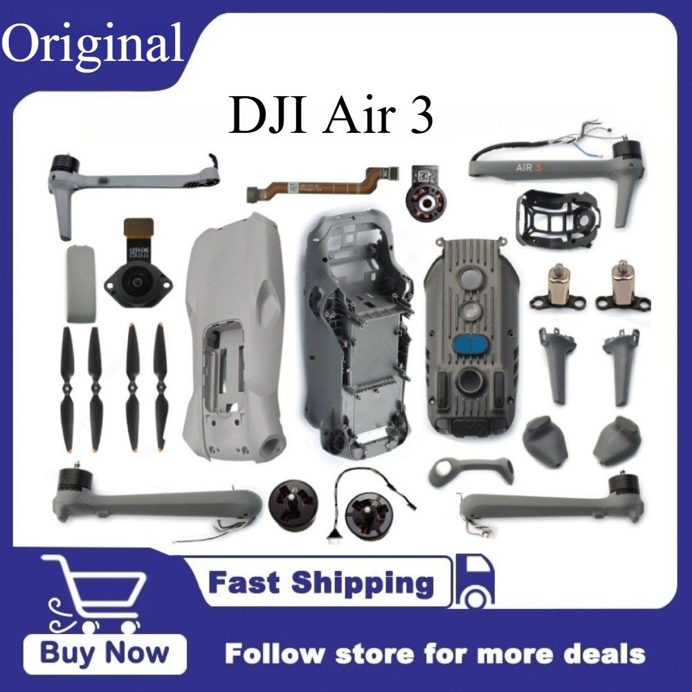 DJI Air 3 All Repair Parts Middle Frame Arm Motor Gimbal Sensor Flex Cable