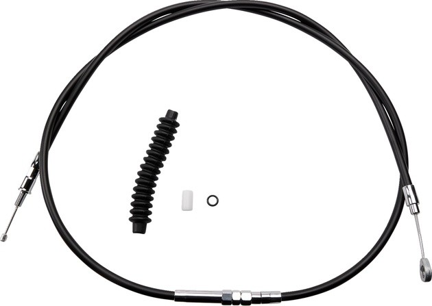 Drag Specialties Black Vinyl Clutch Cable 78-11/16" Black 211825 Harley Davidson