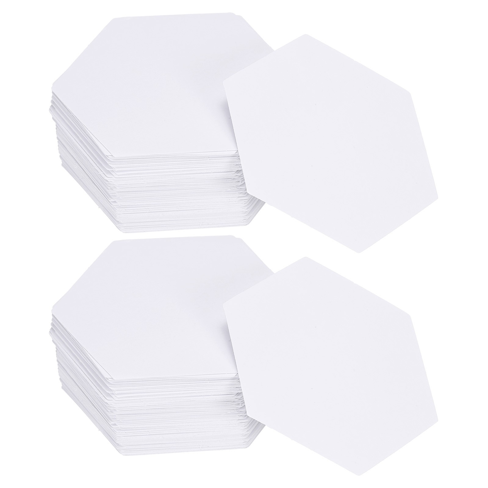 200pcs Hexagon 1-Inch Paper Piecing Paper English Paper Quilting Template