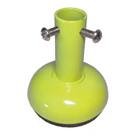 Dayton Ve2rdz4flg Frontlegs, Yellow, Steel, 3-1/8India, Pk2
