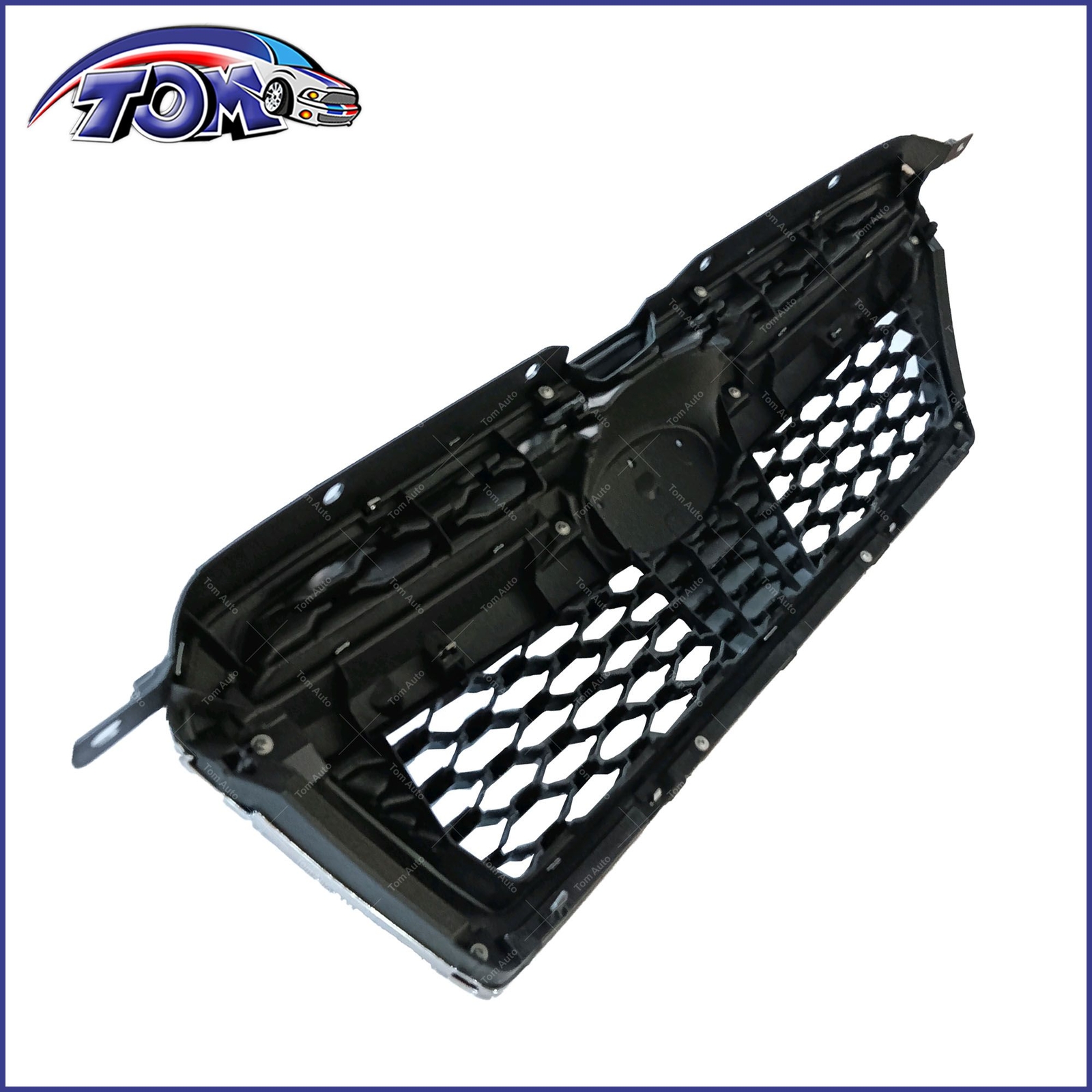 Grille Textured Black Shell and Insert Assembly For 2013-2014 Subaru Legacy