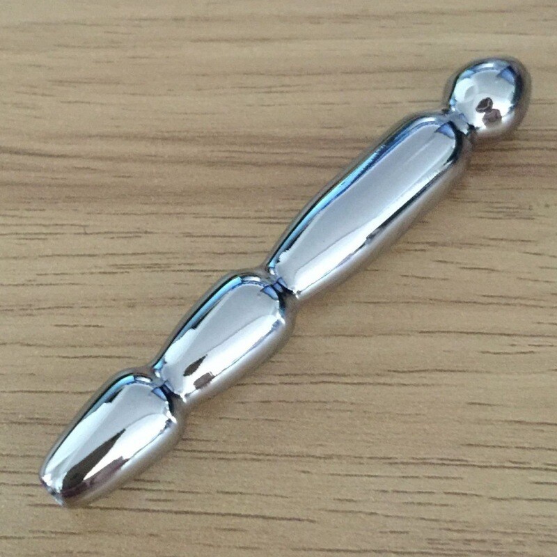 10mm Urethral Sounds Male Stainless Steel Plug Through Hole Dilator