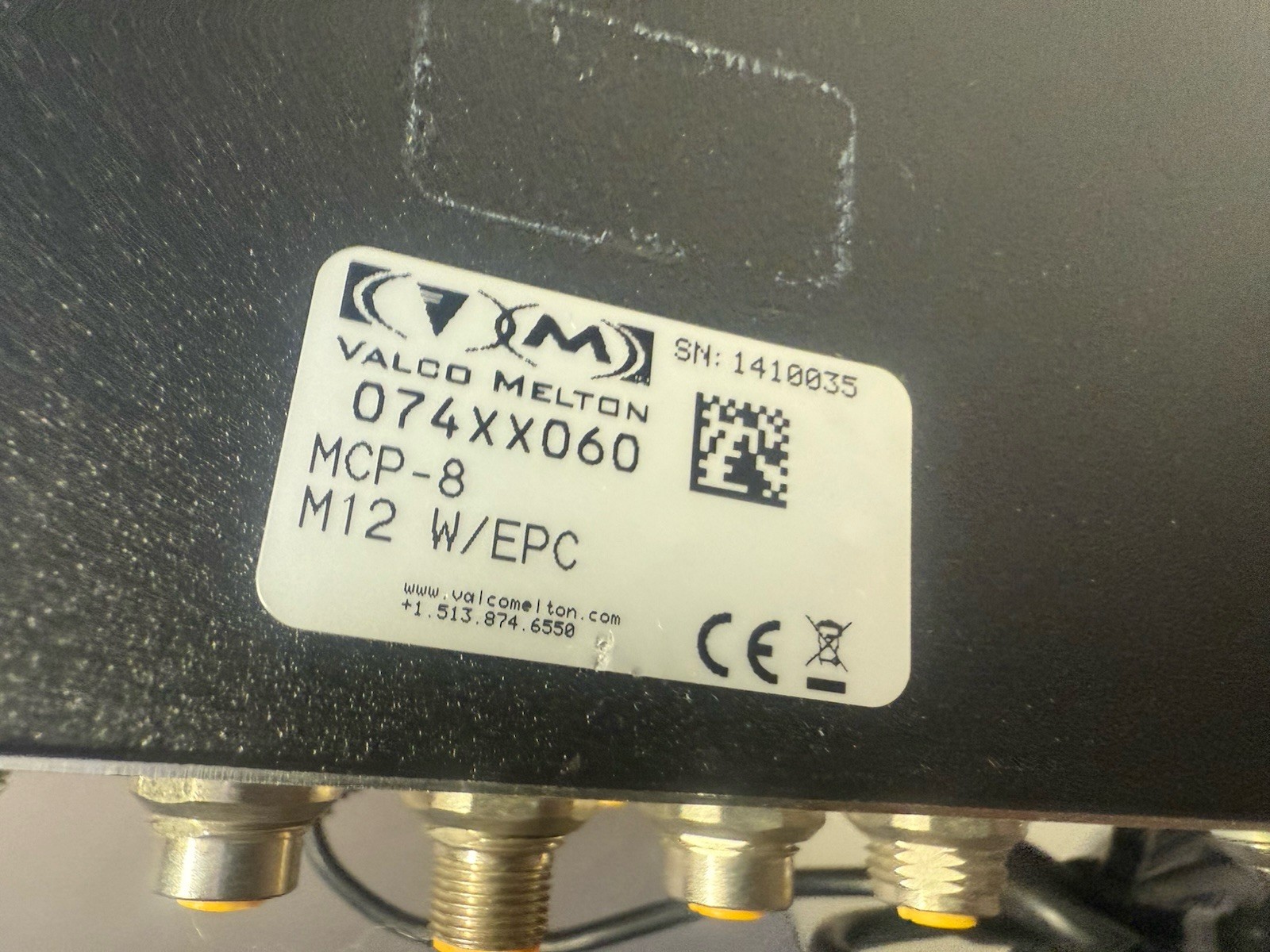 Valco-Melton MCP-8 Adhesive Pattern Control System 8 Channel 074XX060