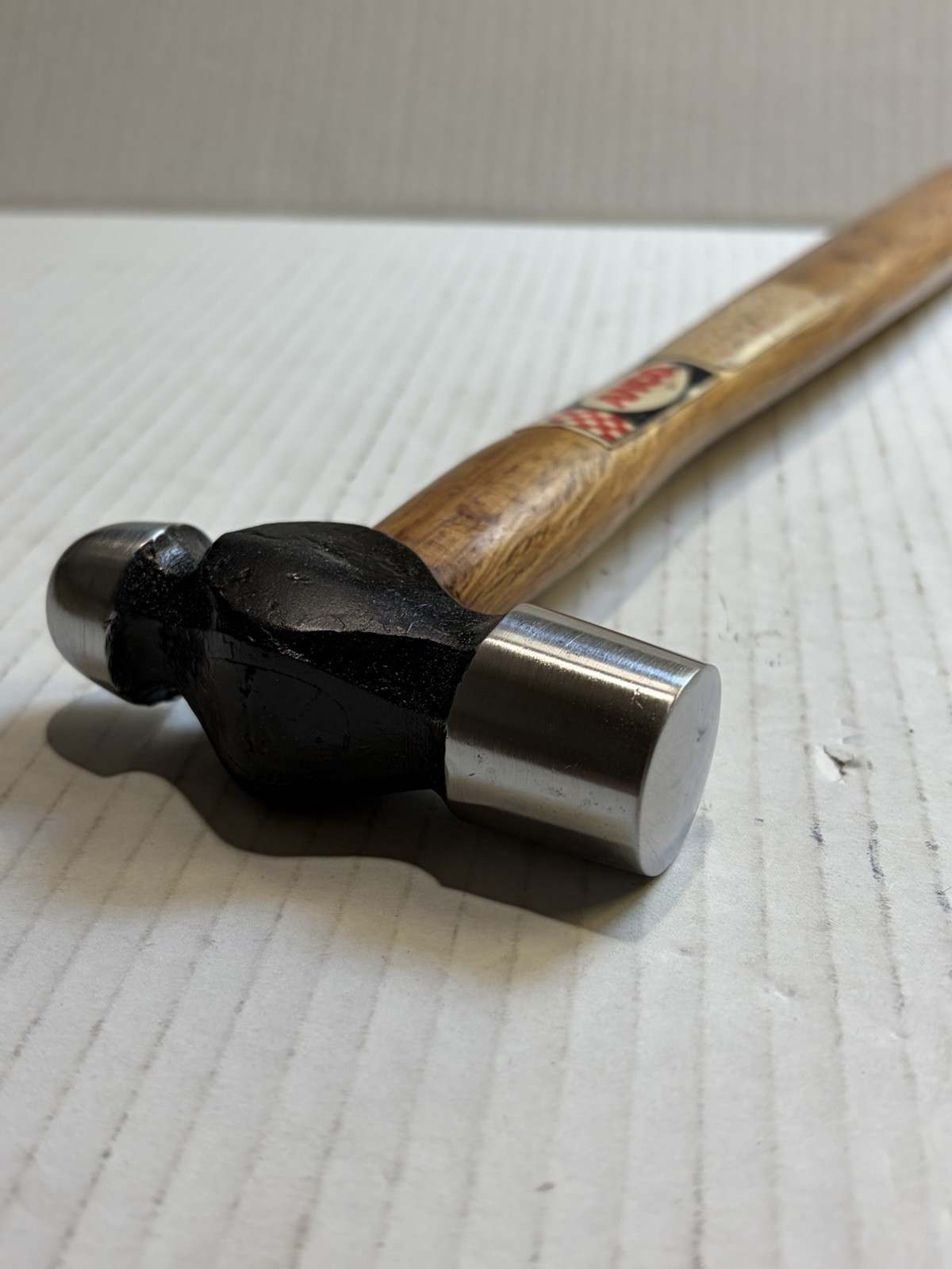 Vintage Anco 12oz Machinist Ball Peen Hammer NOS